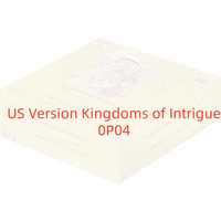 Boîte de boosters scellée Kingdoms of Intrigue 0P-04, 24 boosters à l'intérieur, cartes à collectionner pour jouer et collectionner