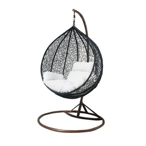 High Quality Outdoor Furniture Swing Chair Indoor Standing Swing Big Loading Capacity Stand Patio Swings