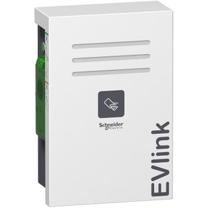 Per SCHNEIDER Electric EVlink 22KW 2xT2 RFID Stazione di Ricarica EV a Parete EVW2S22P22R Prodotto MV&HV - Product Image 1