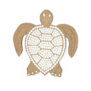 Décoration murale artisanale bohème en coquillages naturels pour chambre d'enfant, tissée, provenant du Vietnam - Product Image 2