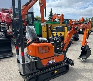 รถขุดขนาดเล็กฮิตาชิ ZX10U-6 รุ่นใหม่ ปี 2023 รถขุดไฮดรอลิกแบบตีนตะขาบขนาดกะทัดรัด เครื่องยนต์ มอเตอร์ ปั๊ม เกียร์ ประสิทธิภาพสูง สำหรับงานฟาร์ม/ก่อสร้าง - Product Image 5