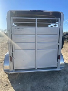 2024 New Calico 2-Horse Slant Livestock Trailer 6'W X 6 '-6'T X 12'L Bumper Pull Horse Trailers para uso agrícola Gear Core Component - Product Image 2
