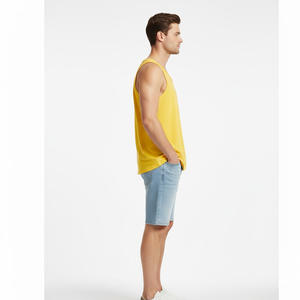 Débardeur sans manches pour hommes fournisseur d'usine OEM vente en gros gilet musculaire sur mesure vêtements de mode décontractés pour entraînement fitness - Product Image 3