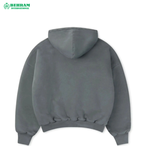 Sudaderas con Capucha Personalizadas de Otoño, Gruesas, Unisex, Transpirables, Térmicas, Ecológicas, de Manga Larga, Informales, 100% Algodón - Product Image 2
