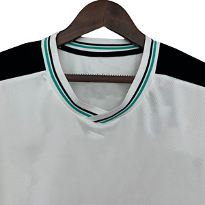 T-shirt en maille surdimensionné vintage personnalisé pour homme, style rétro streetwear, maillot de sport pour le football, fabrication en usine - Product Image 4