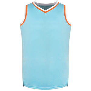 Último Diseño de Camiseta de Baloncesto Personalizada con Logotipo Sublimado en Venta, 100% Poliéster, Camiseta de Baloncesto de la Mejor Calidad con OEM - Product Image 2