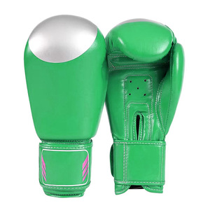 Nouvelle conception 2025 Gants de boxe en cuir de vachette de qualité supérieure Fermeture à lacets Conception de logo personnalisée Gants de combat 100% cuir - Product Image 5