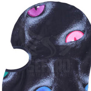 Uso al aire libre Venta caliente Pasamontañas Multiusos Color sólido Pasamontañas Venta directa de fábrica Pasamontañas - Product Image 5