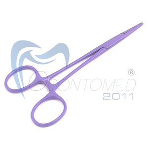 Pince hémostatique pour moustiques hémostats droits en acier inoxydable plaqué or médecin médecine santé médical chirurgie plastique hôpital - Product Image 4