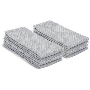 Ensemble de serviettes éponge unilatérales 100% coton conçu sur mesure, torchons de cuisine en bambou tissé à carreaux pour la maison et le commerce - Product Image 2