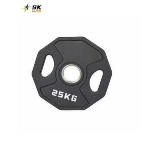 Plaques de <span class=keywords><strong>poids</strong></span> en caoutchouc directes <span class=keywords><strong>d</strong></span>'usine SK 2.5/5/10/15/20/25kg plaques <span class=keywords><strong>d</strong></span>'haltères Olympik pour la musculation - Product Image 2