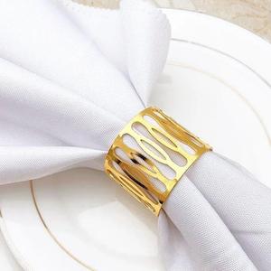 Servilletero de hierro moderno ecológico de metal con color personalizado para el hogar, bodas, fiestas, decoraciones de mesa - Product Image 5