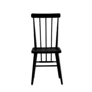 Furniture Living Room <b>Chairs</b> Made From Quality Old Teak Wood, <b>Painted</b> In Elegant Black And Finished With A Smooth Finish - Product Image 1