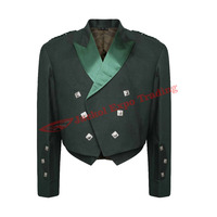 Veste écossaise personnalisée pour homme en soie anti-UV, faite à la main, pour mariage formel