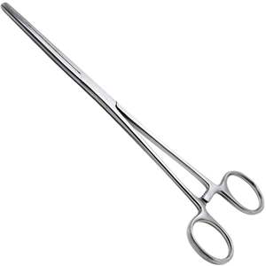 Pince hémostatique droite en acier inoxydable de 8 \ "de long pinces chirurgicales de verrouillage pour outils de pêche d'extension de cheveux - Product Image 1