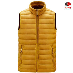 Gilet matelassé personnalisé Ryan Pro Gear pour hommes, qualité supérieure, fermeture éclair, logo personnalisé, conception ODM - Product Image 6