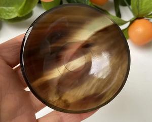 Best Quality Horn <b>Bowl</b> and Ceramic Dinnerware <b>Bowl</b> Customized Oval Shaped Natural Buffalo or OX Horn <b>Dough</b> <b>Bowl</b> for Parties - Product Image 6