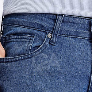 Ropa informal MOQ bajo Pantalones vaqueros para hombres Venta superior Cintura alta Recto Uso al aire libre Mejores pantalones vaqueros para hombres - Product Image 4