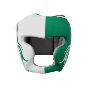 หมวกมวยหนังปรับได้หมวกกันน็อคสำหรับชกมวยปรับได้ - Product Image 2