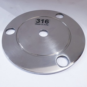 304 316 Stainless Steel & Iron Flanges Railing Accessories Parts & Fittings for Staircase <b>Handrails</b> Metal Part Applications - Product Image 4