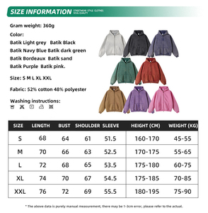 Vente en gros d'usine Sweat à capuche vintage délavé pour homme Fermeture éclair personnalisée à double curseur Streetwear Sweat à capuche d'entraînement athlétique à fermeture éclair noir - Product Image 5