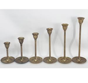 แท่นวางเทียนแบบเรียวสไตล์หรูหราที่วางเทียนดีไซน์โลหะสีทองสำหรับตกแต่งคริสต์มาส - Product Image 6