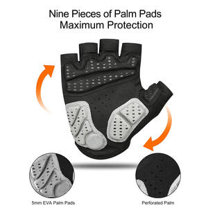 Wolson Industry Logo personnalisé Gants de gymnastique unisexe Gants d'haltérophilie pour hommes femmes Gants personnalisés pour l'entraînement à la main - Product Image 3