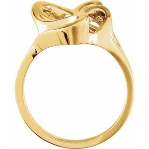 Stuller Freeform 14KY <b>Ring</b> 5085:6096P for Gift Occasions - Product Image 2