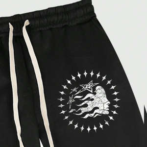 กางเกงวอร์มผู้ชายทันสมัยผ้าเทอร์รี่บล็อคสีลำลองปักลายตัวอักษรออกแบบได้ตามต้องการ - Product Image 5