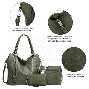 Sac à main élégant pour femme, spacieux et durable, idéal pour les activités quotidiennes, les voyages, les affaires et les événements spéciaux - Product Image 4