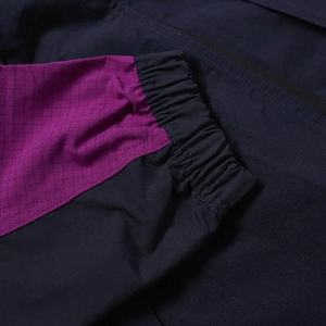 Chaqueta de Poliéster para Hombre de Talla Grande al por Mayor, Forro de Satén, Cortavientos, Sudadera con Capucha Personalizada, Chaqueta Cortavientos con Bloques de Color - Product Image 5