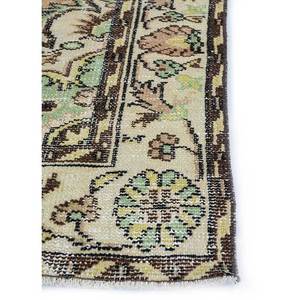 Alfombra Vintage de Lana 9x12 Roja Naranja Anudada a Mano con Medallón Clásico y Patrones de Rompecabezas Rectangulares para Pasillo y Entrada del Hogar - Pae-2763 - Product Image 4