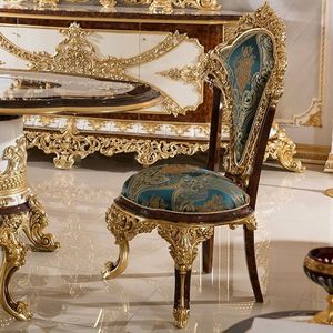 Regency the Langham Luxury <b>Solid</b> <b>Wood</b> Hand Carved Marble <b>Top</b> Oval Dining <b>Table</b> Classic Royal European Hotel Furniture - Product Image 2