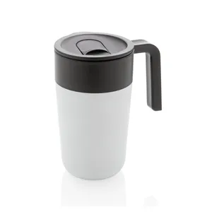 Vasos Reutilizables de Acero Inoxidable Sostenible con Certificación GRS, con Asa de PP y Acero Inoxidable, Artículos Ecológicos - Product Image 3