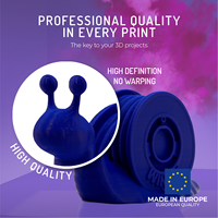 Filament PLA HD WINKLE 1,75 mm 1 kg pour imprimante 3D, tolérance élevée 0,05 mm, compatible lit chauffant 190-230°C, biodégradable, impression facile