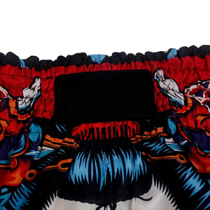 Short de boxe de couleur unie personnalisé OEM Meilleur prix Short de combat Muay Thai personnalisé pour hommes pour la gym MMA Training - Product Image 6