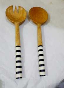 Kitchen Utensils Set Piece Teak <b>Wooden</b> Cooking Utensil Set Non Stick Pan Wood <b>Spoons</b> and Spatula Cookware for Home - Product Image 6