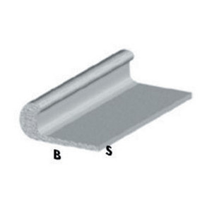Profilo Argento H.200 cm UNGHIETTA 22X1 mm - Product Image 1