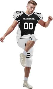 Uniformes de sarga de aparejos morados coloridos para fútbol americano personalizados para servicio OEM - Product Image 5