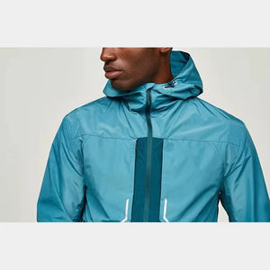 2025 nouveau Design en gros hommes Nylon survêtement été coupe-vent Shorts ensemble avec veste respirante vêtements de sport entraînement vêtements de sport - Product Image 5