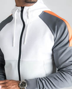 Sudaderas con capucha y chándal para hombre, chándales de lana de algodón 100% de Pakistán, chándal de algodón transpirable con estampado personalizado para correr - Product Image 5