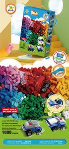 Bloques de construcción a granel de construcción educativa creativa para niños y niñas, 1000 piezas, baratos, de alta calidad - Product Image 3