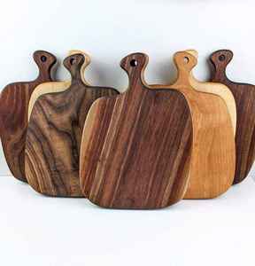 Tabla de Cortar Rectangular Sólida de Madera de Acacia y Palisandro, Hecha a Mano, Ecológica, Apta para Lavavajillas, Precio al por Mayor - Product Image 1