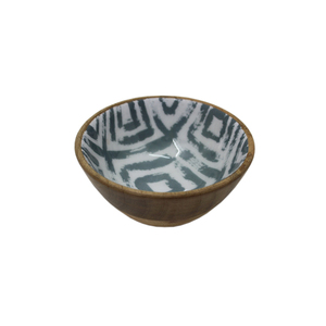 Modern Design Wooden Round Shape Food Serving Bowl Enamel Finished for <b>Kitchen</b> & Tabletop Food and Snacks Serving Bowls - Product Image 6