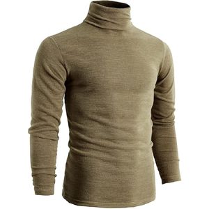 Suéter de poliéster de punto de manga larga de estilo de los hombres Suéter de poliéster de cuello redondo personalizado - Product Image 6