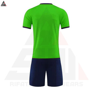 Alta calidad al por mayor uniformes de fútbol nueva temporada modelo sublimación completa transpirable secado rápido cuello redondo Jersey adultos - Product Image 3