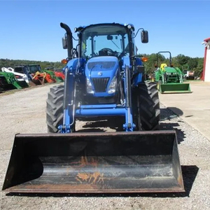Tractor agrícola usado 100HP 4WD Holland Walking con bomba de caja de cambios de cojinete de motor para cultivo agrícola - Product Image 1