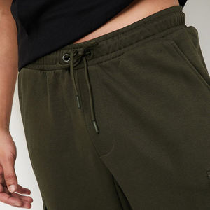 Nardon กางเกงกีฬากางเกงคาร์โก้สำหรับผู้ชายกางเกงวิ่งขายาวผ้าคอตตอนมีกระเป๋าสำหรับใส่ไปยิมโลโก้ตามสั่ง - Product Image 5