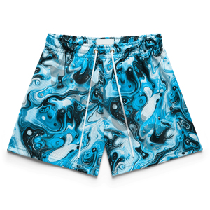 Pantalones cortos de malla transpirable para hombre 100% poliéster, pantalones cortos de malla de alta calidad sublimados personalizados al por mayor para hombre y mujer - Product Image 3