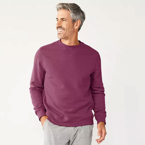 Sudaderas de peso pesado para hombre, sudaderas de cuello redondo de gran tamaño personalizadas de Terry francés Unisex, sudadera lisa de algodón para hombre, sudaderas con capucha - Product Image 3